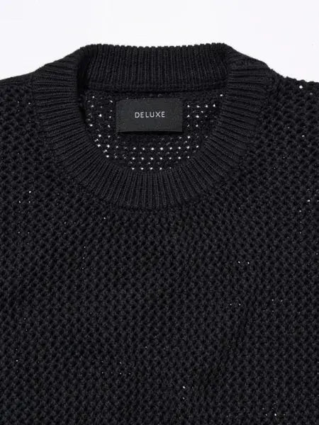 DELUXE JUNGLE WAFFLE KNIT 'BLACK' Deluxe