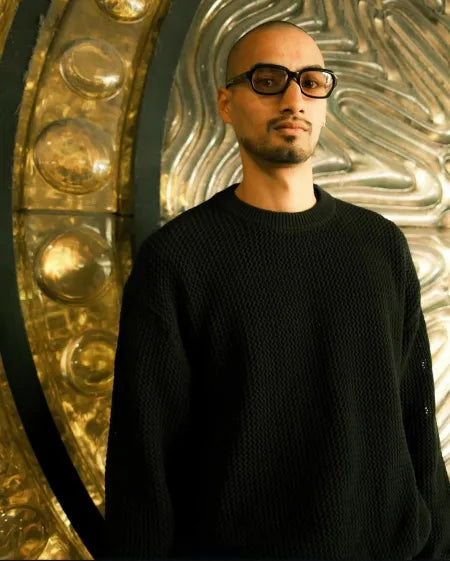 DELUXE JUNGLE WAFFLE KNIT 'BLACK'