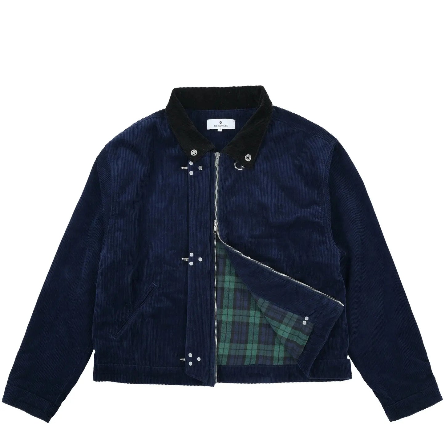 THE SALVAGES WORK JACKET WITH FIREMAN CLOSURE The Salvages