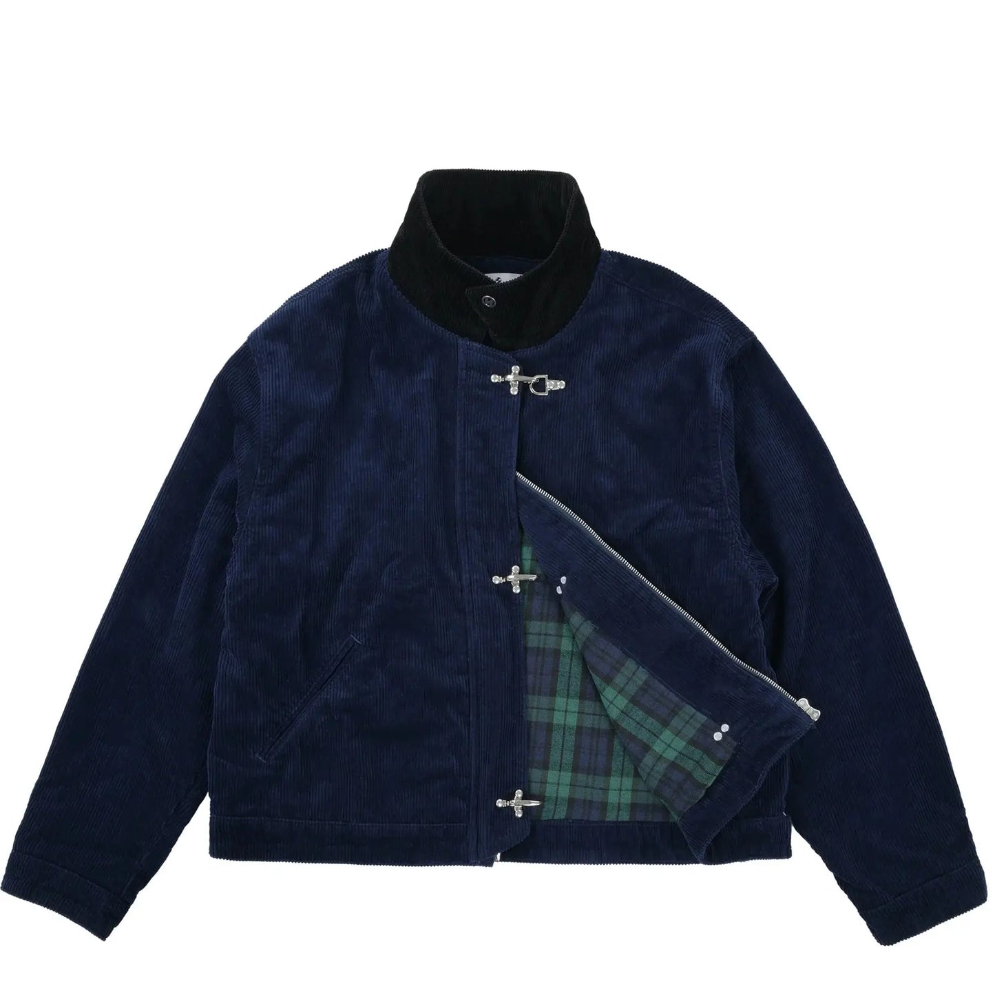 THE SALVAGES WORK JACKET WITH FIREMAN CLOSURE The Salvages