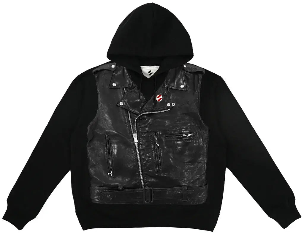 THE SALVAGES MOTO REAL LIES OS HOODIE The Salvages