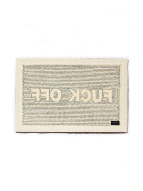 DELUXE FxxK OFF DUDE RUG 'GREY'