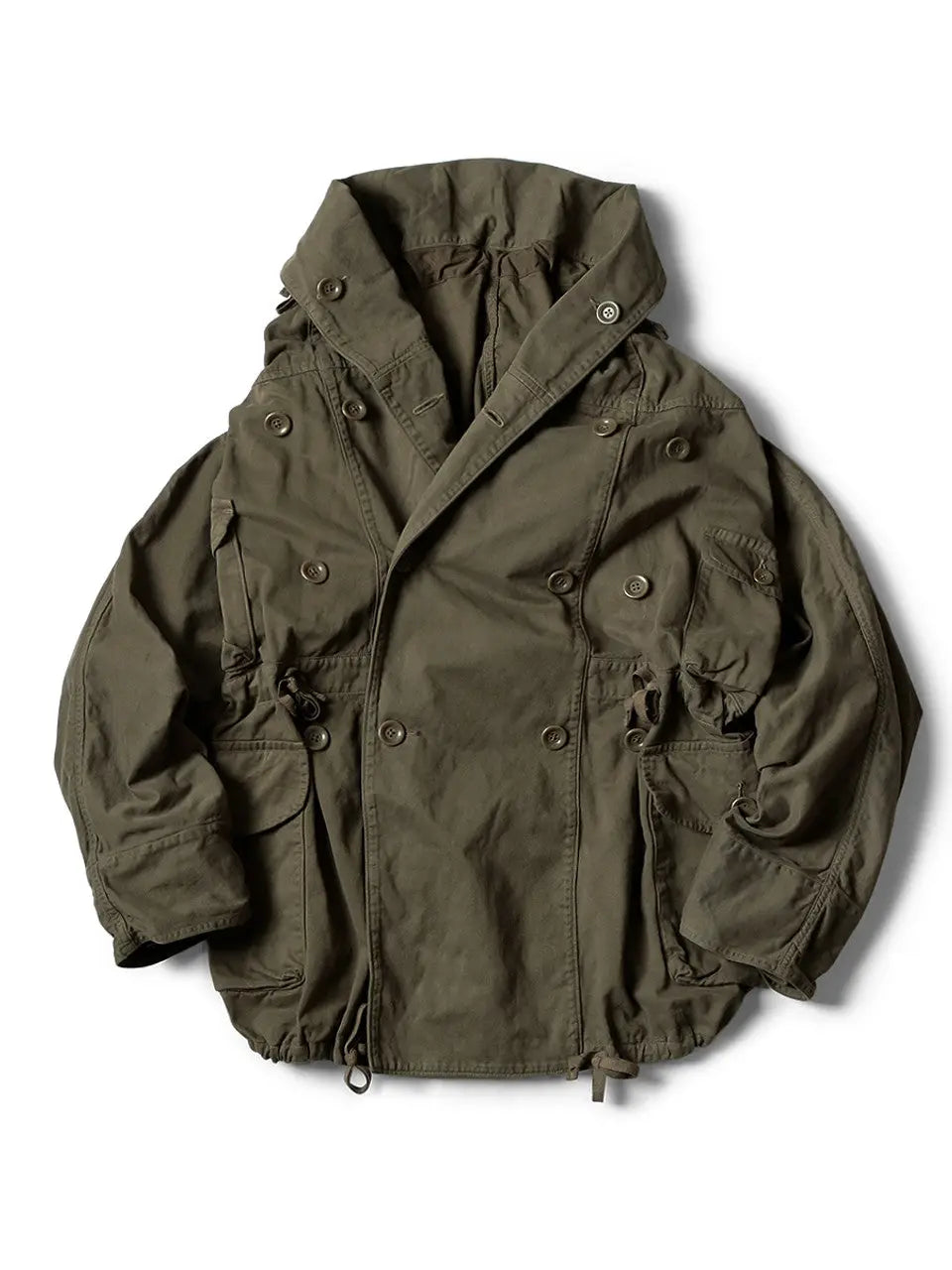 KAPITAL Katsuragi Cotton RING Coat 'Khaki' Kapital