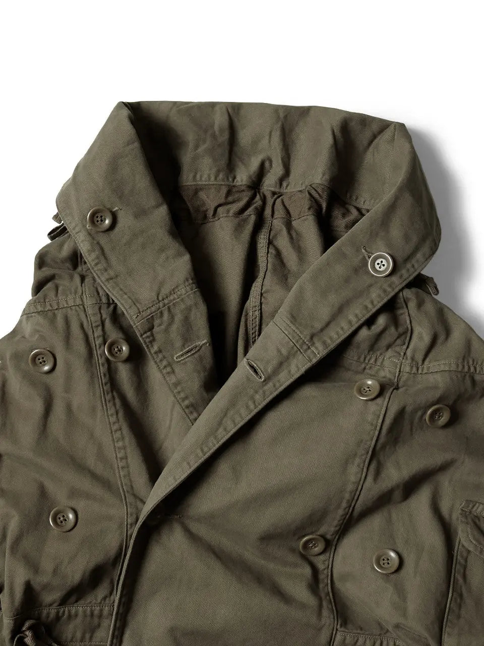 KAPITAL Katsuragi Cotton RING Coat 'Khaki' Kapital