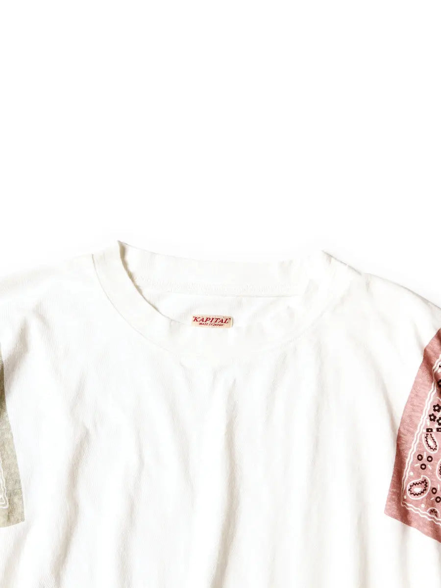 KAPITAL 18.5/-Jersey Bandanna HUGE T (COOKIE) 'PURPLE' Kapital