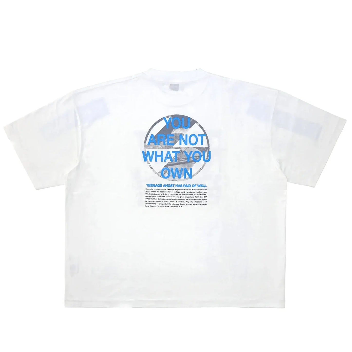 THE SALVAGES TEENAGE ANGST REPEATER OS T-SHIRT The Salvages