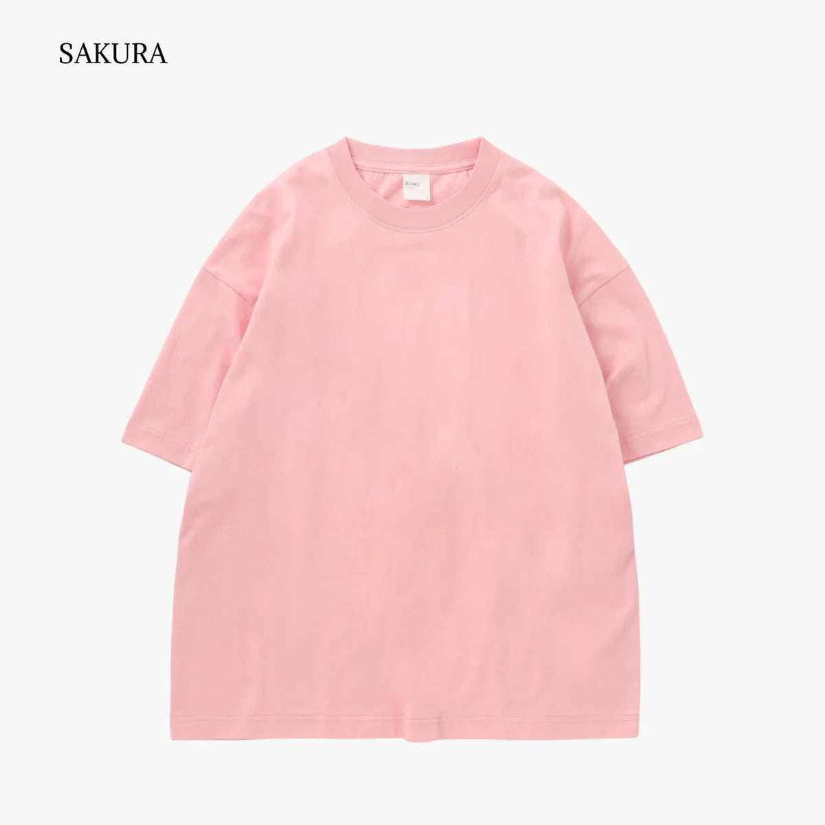 MUHAKU BLOW THROUGH SHORT SS TEE 6.5OZ 'SAKURA'