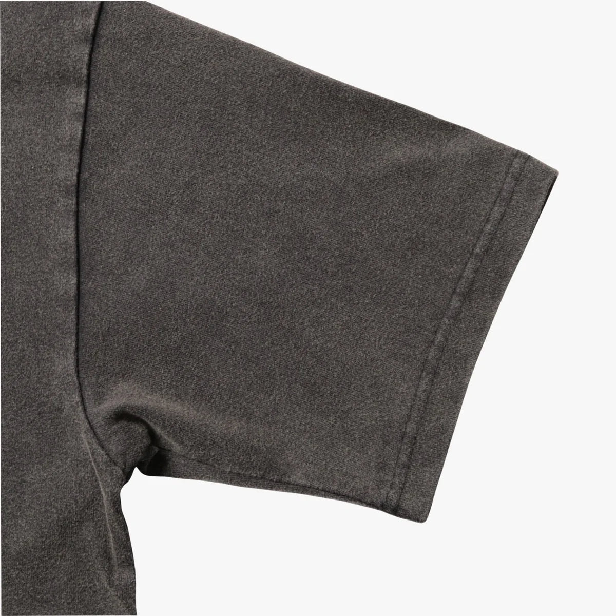 MUHAKU BLOW THROUGH SS TEE/POWDER-WASHED 9.4OZ 'BLACK'