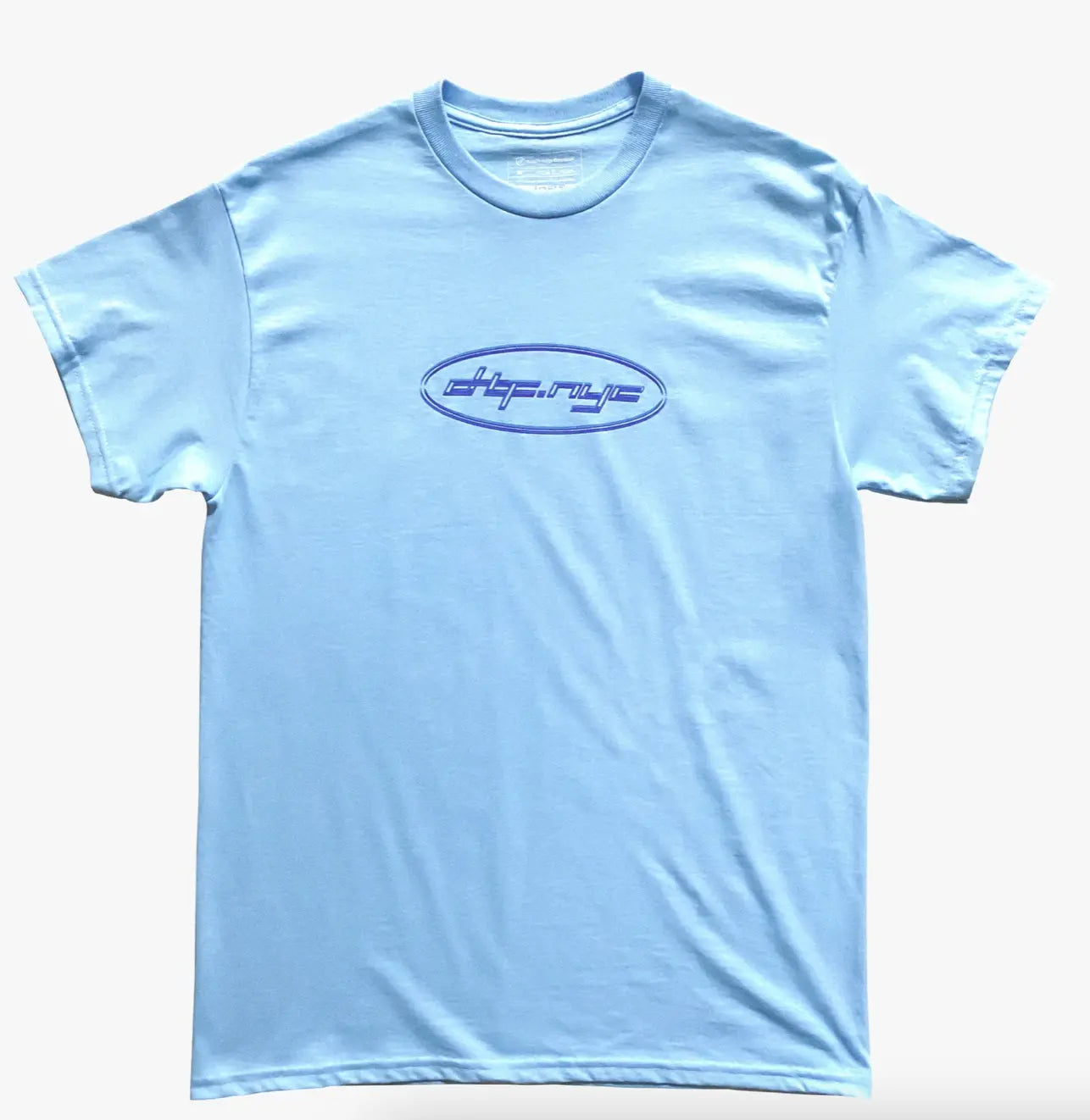 DTF NYC CYBER LOGO TEE 'SKYBLUE' Dutch Tulip Financial