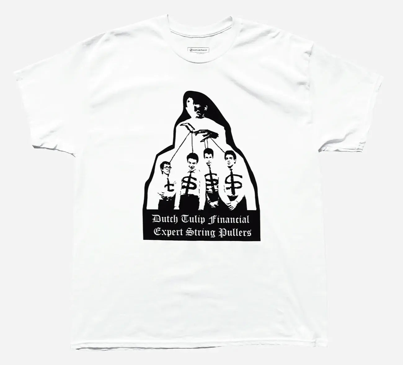 DTF DEAD BOZOS TEE 'WHITE' Dutch Tulip Financial