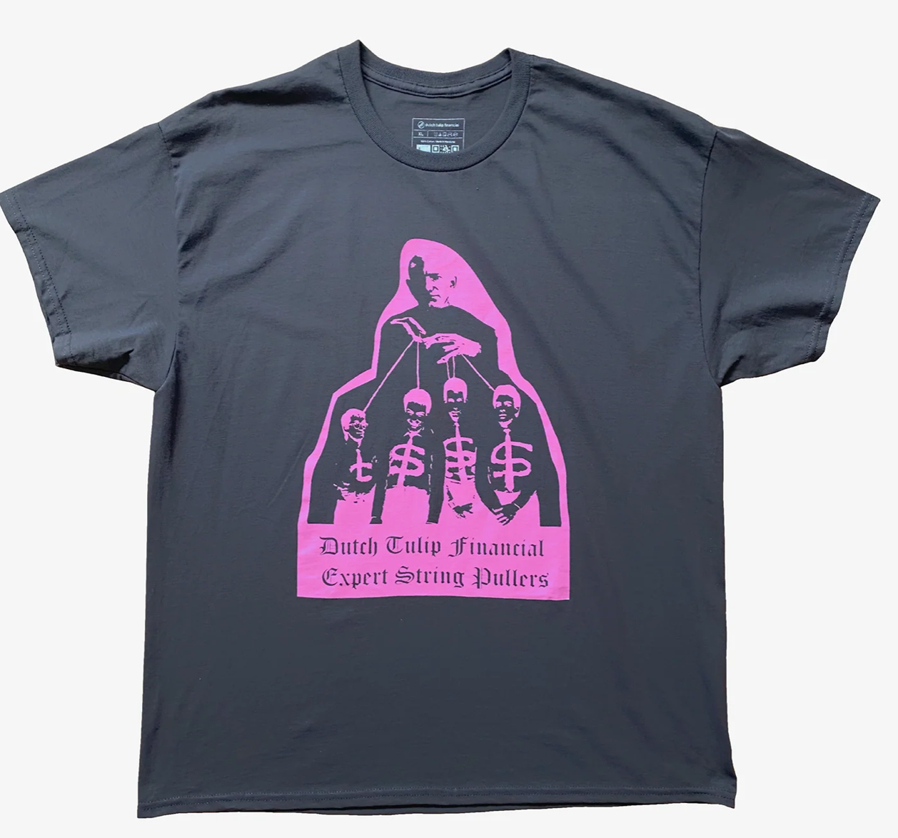 DTF DEAD BOZOS TEE 'CHARCOAL'