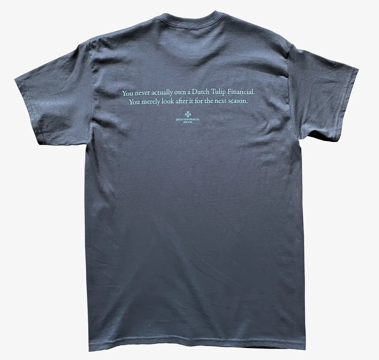 DTF TIMEPIECE TEE 'CHARCOAL' Dutch Tulip Financial
