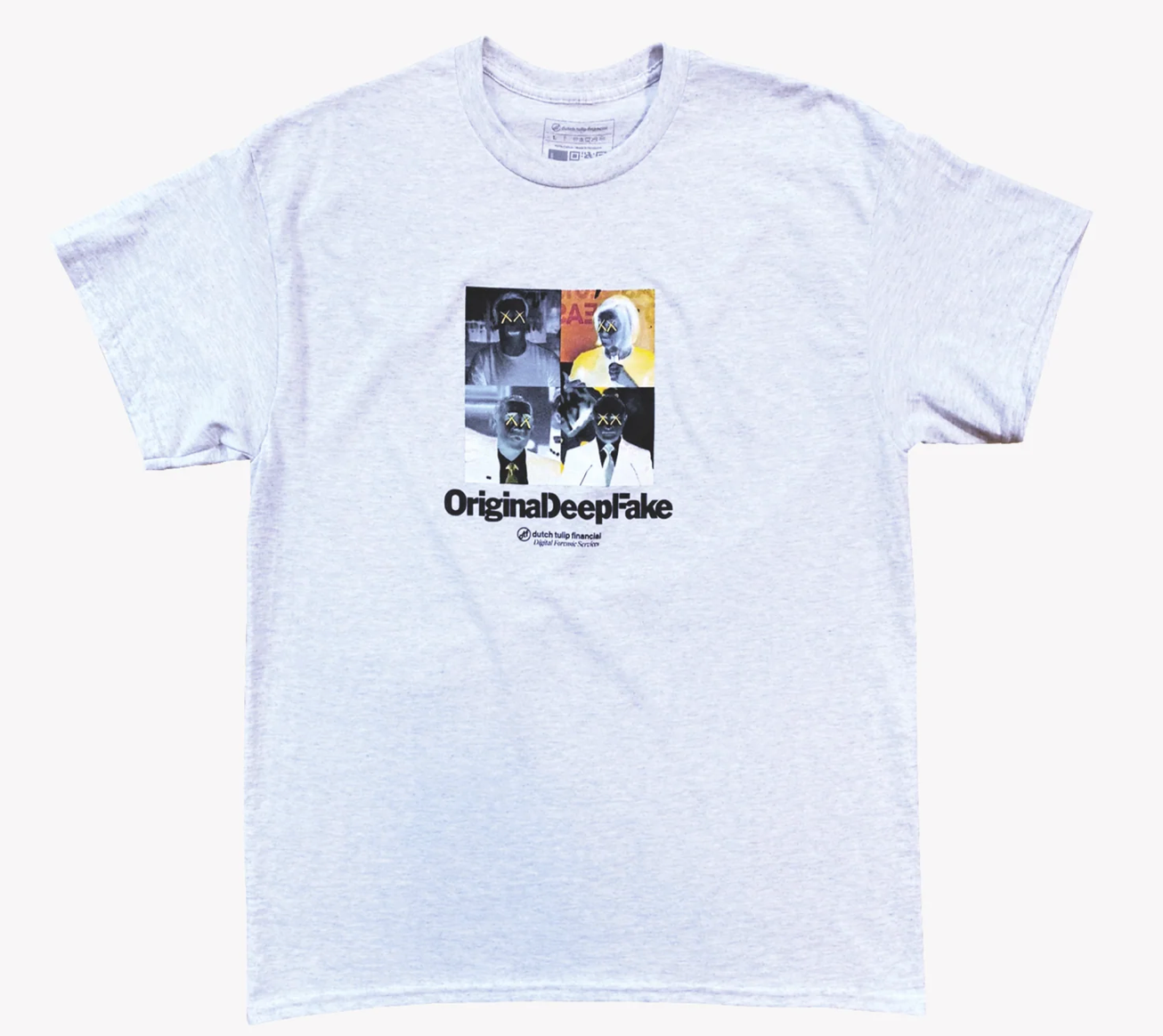 DTF ORIGINAL DEEPFAKE TEE 'GREY'