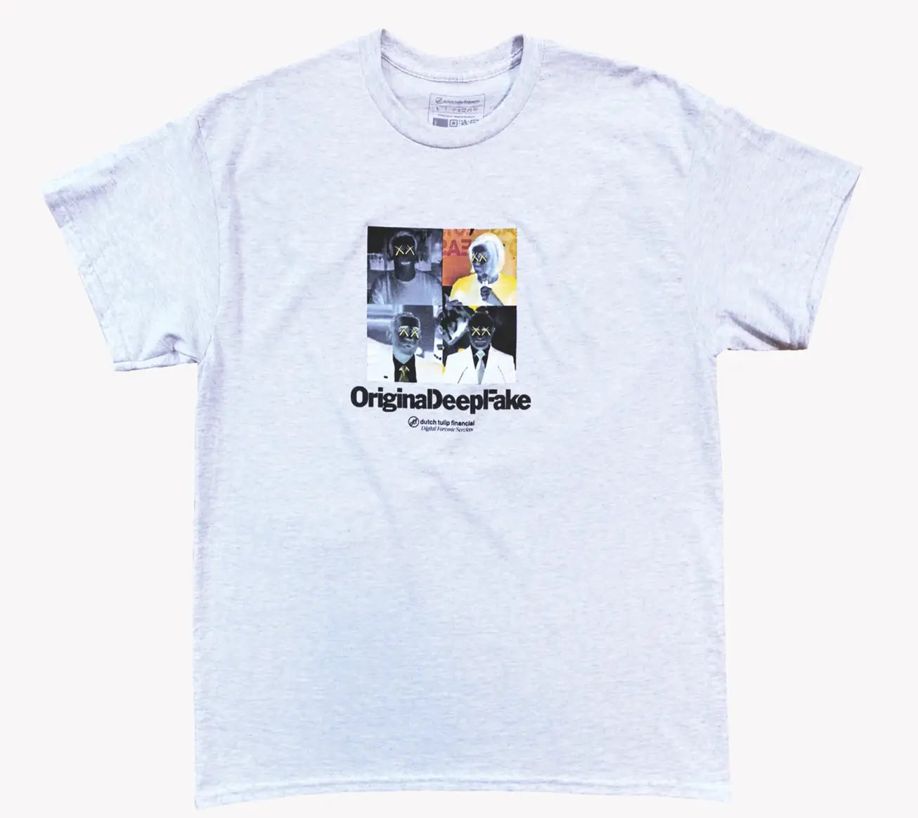 DTF ORIGINAL DEEPFAKE TEE 'GREY' Dutch Tulip Financial