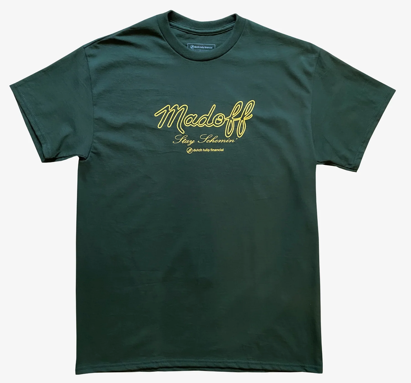 DTF MADOFF TEE 'DARK GREEN'