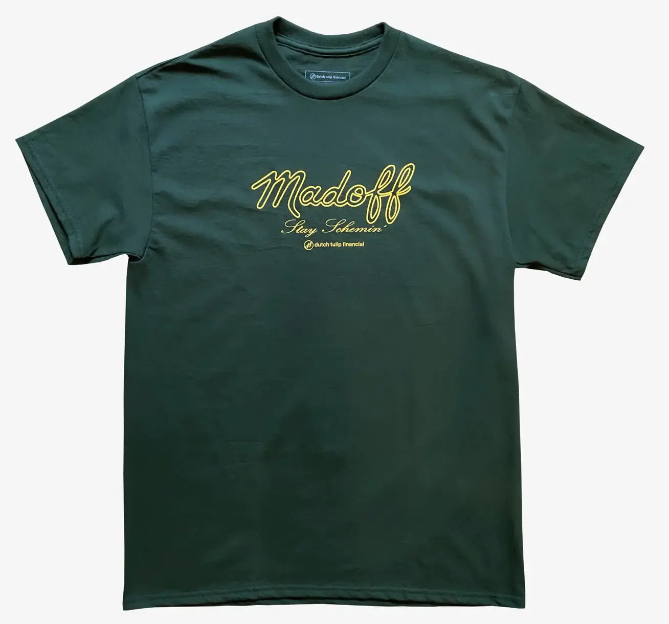 DTF MADOFF TEE 'DARK GREEN' Dutch Tulip Financial