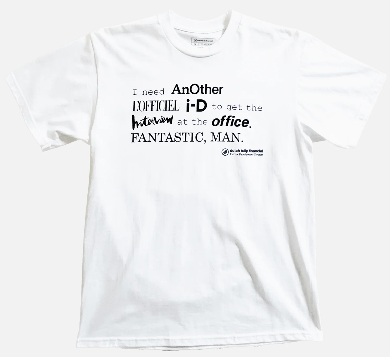 DTF MAGAZINES TEE 'WHITE'