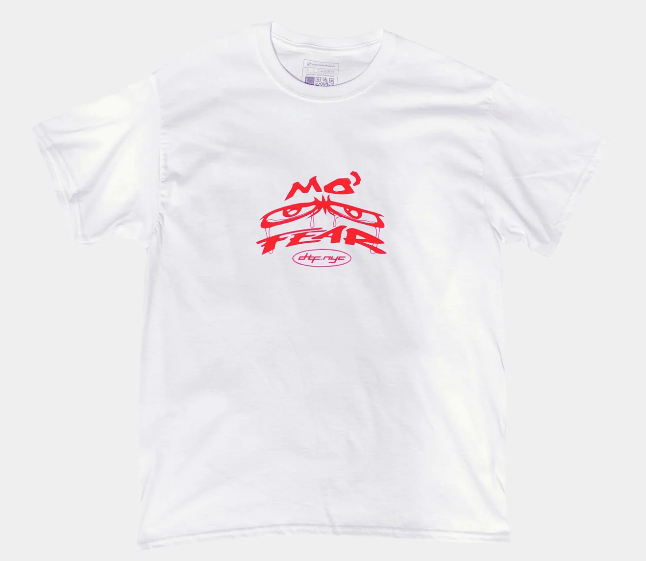 DTF MO' FEAR TEE 'WHITE'