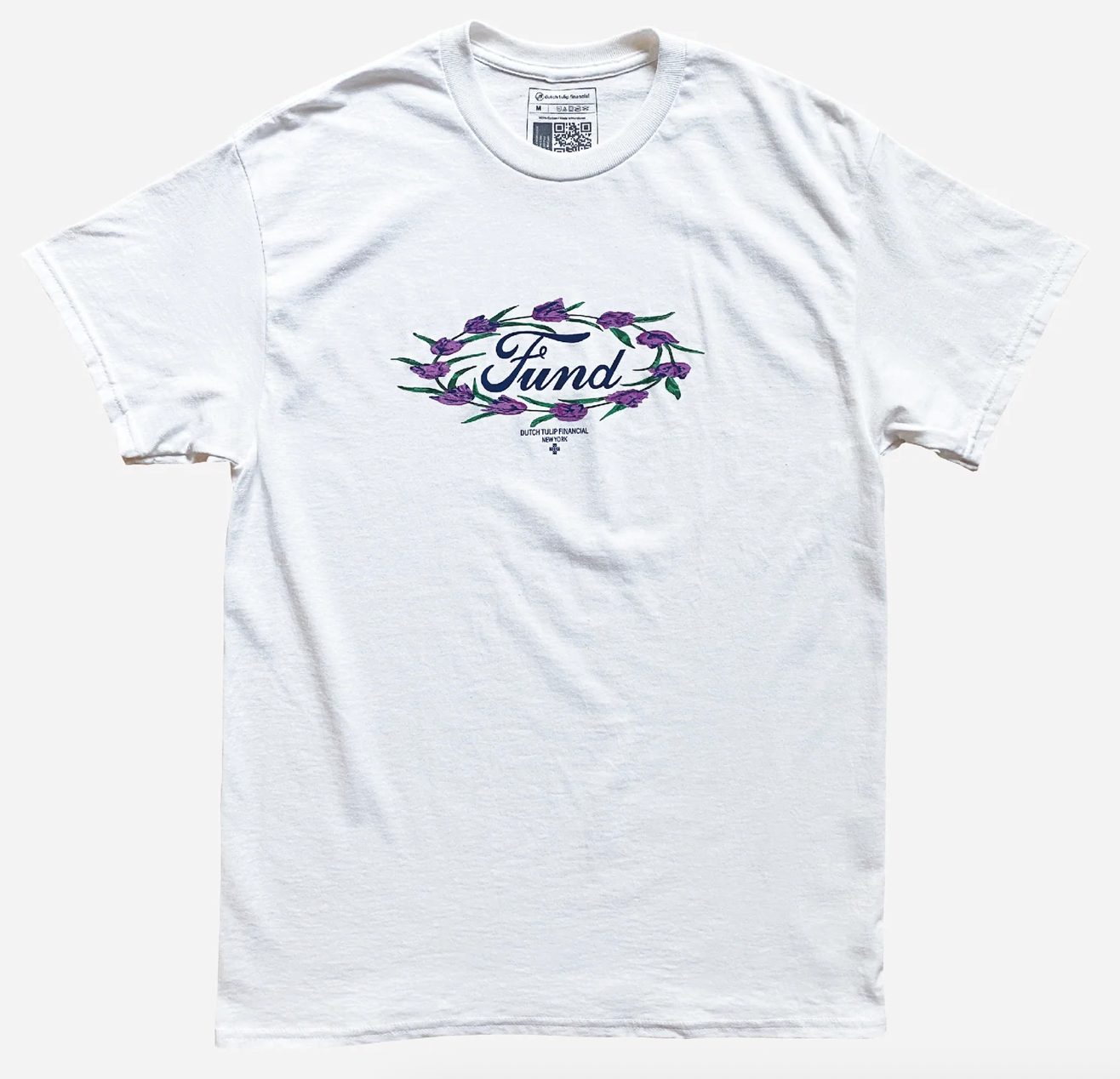 DTF FUND TEE 'WHITE'