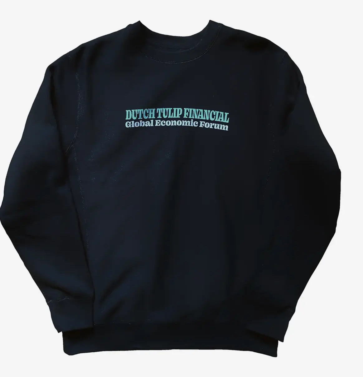 DTF DAVOS SWEATSHIRT - BLACK Dutch Tulip Financial