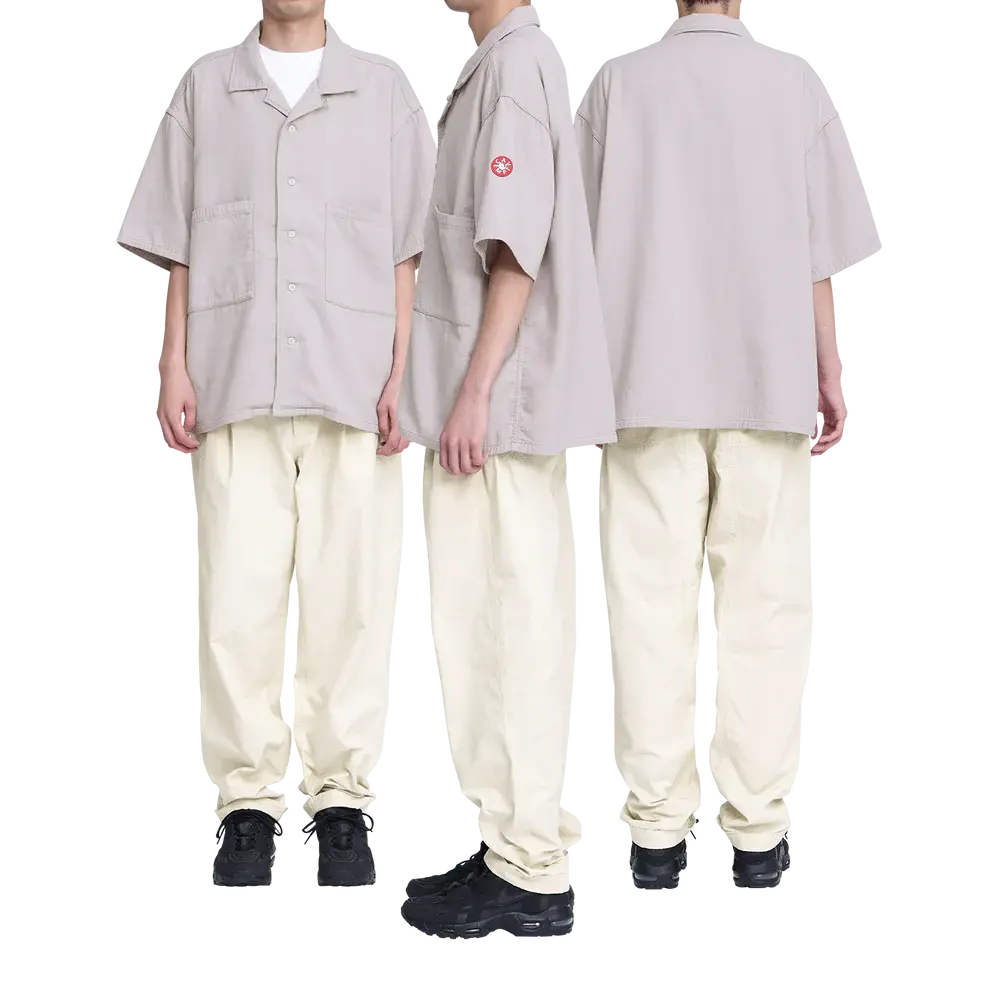CAV EMPT SOFT CW SHORT SLEEVE OPEN SHIRT GREY Cav Empt
