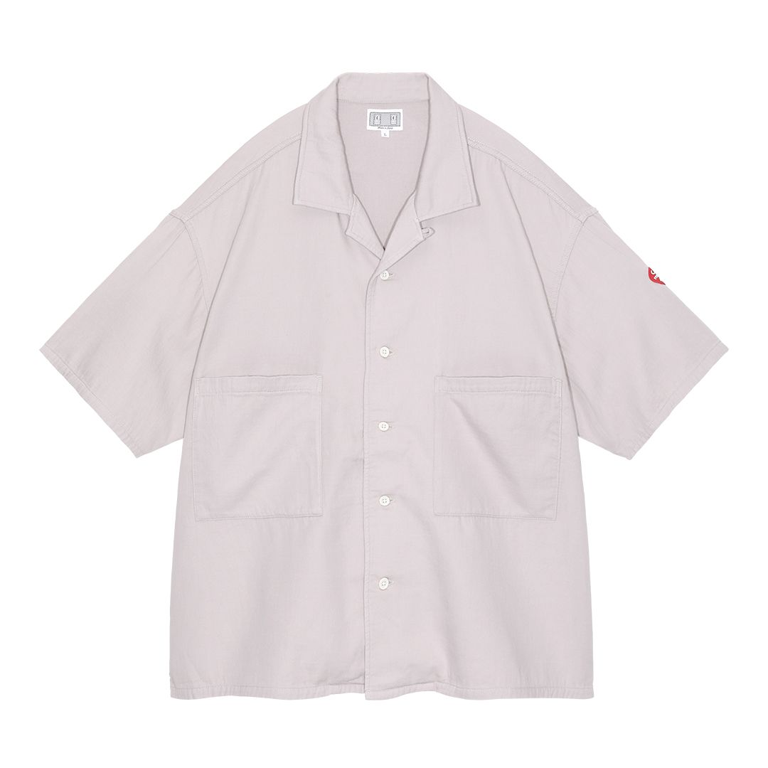 トップス CAVEMPT SOFT CW SHORT SLEEVE OPEN SHIRT CAV EMPT SOFT CW SHORT SLEEVE OPEN SHIRT GREY - Antithesis Store