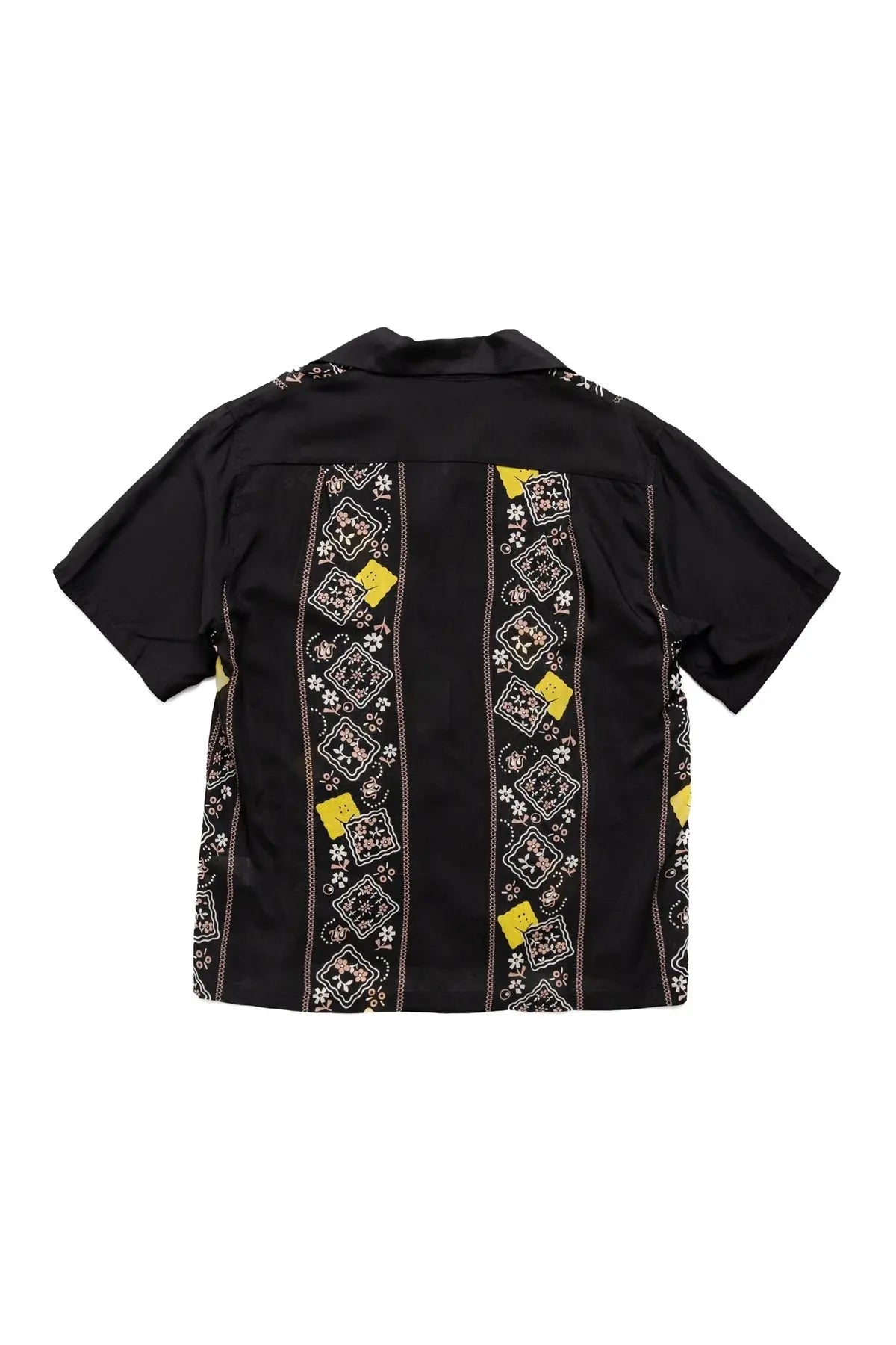 KAPITAL Silk Rayon PECKISH RAINBOWY WRANGLE Collar Cuba Shirt Kapital