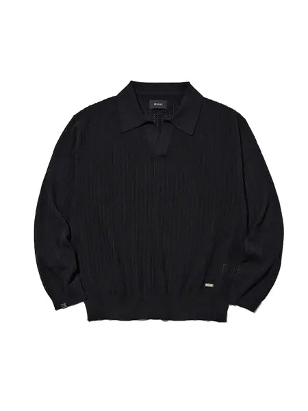 DELUXE GATSBY KNIT SHIRT 'BLACK' Deluxe