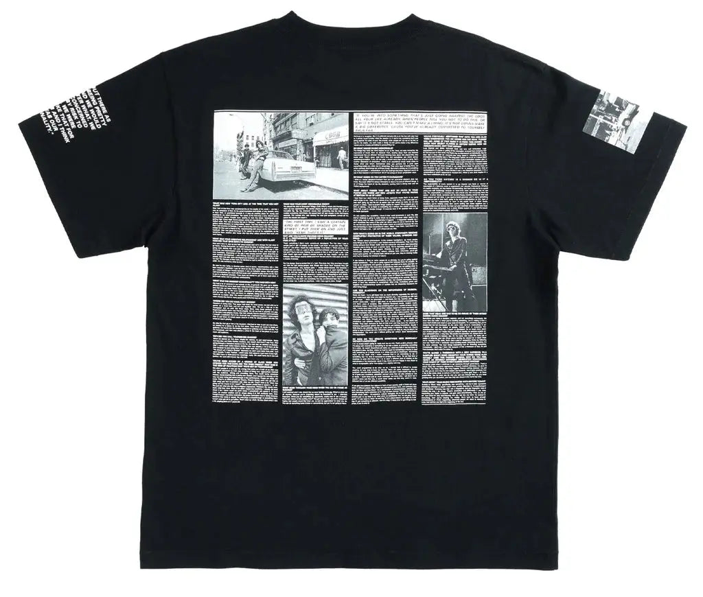 THE SALVAGES x SUICIDE T-SHIRT 'BLACK' The Salvages
