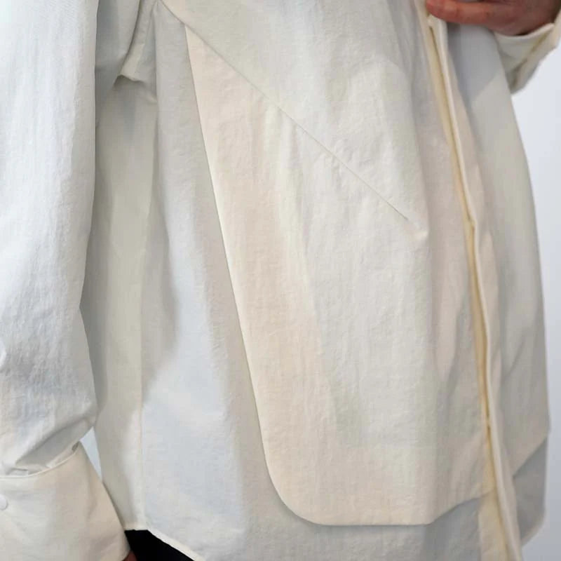 CCP LS-NB106 / LIGHT SHELL SHIRT 'IVORY'