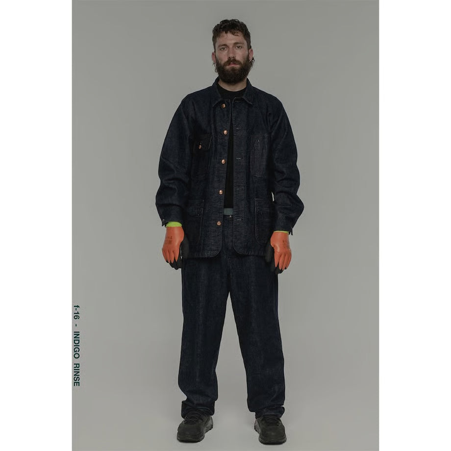 O-® f16 'INDIGO RINSE'