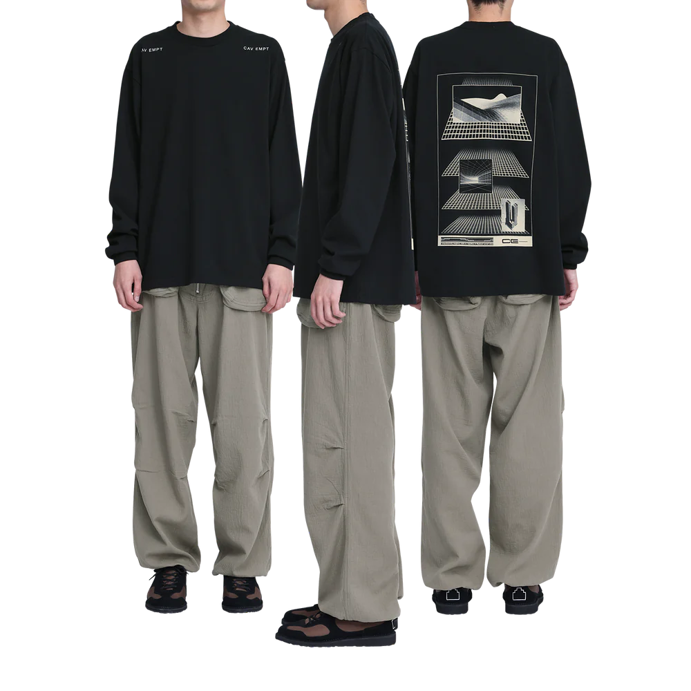 CAV EMPT COTTON FLIGHT PANTS 'KHAKI'