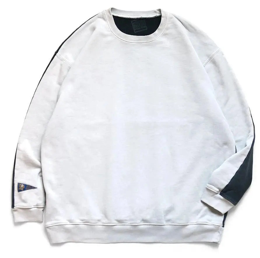 KAPITAL SWT Knit 2Tones Remake BIG SWT (BONE) 'ECRxBlack' Kapital