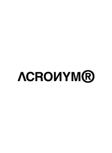 ACRONYM