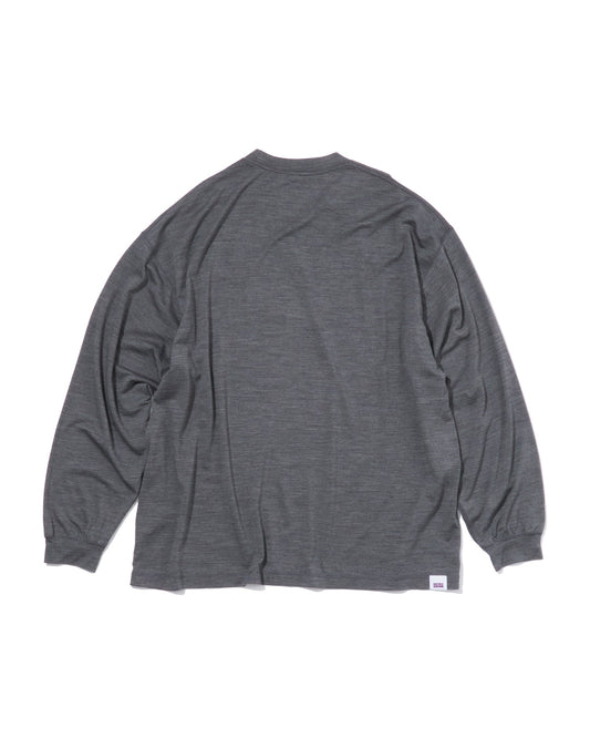 JUGEM WOOL CREW III 'CHARCOAL'