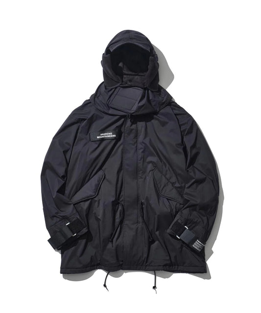 RABBIT PARKA 'BLACK'