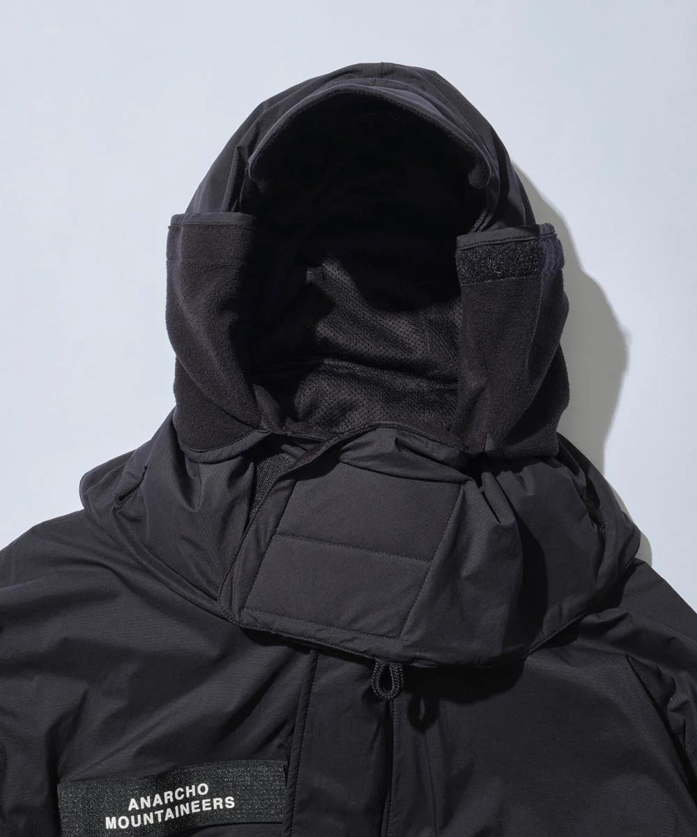 RABBIT PARKA 'BLACK'