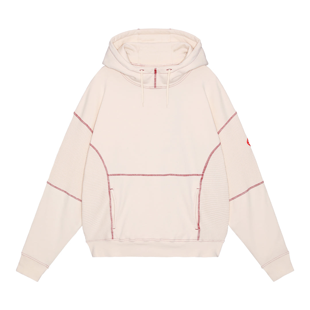 Wide Rib Cut Heavy Hoody Beige Antithesis Store