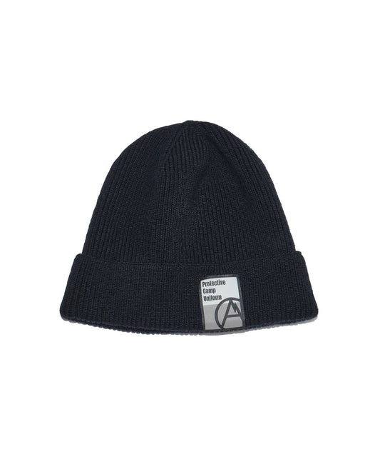 MERINO BEANIE 'BLACK'