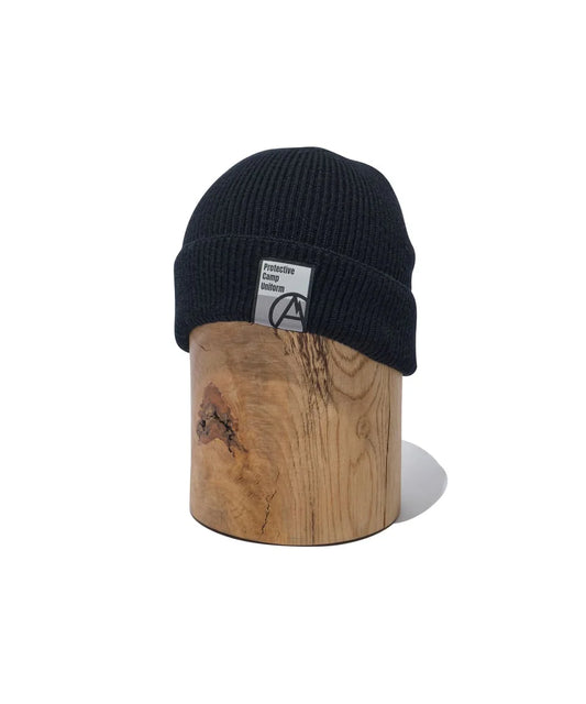 MERINO BEANIE 'BLACK'