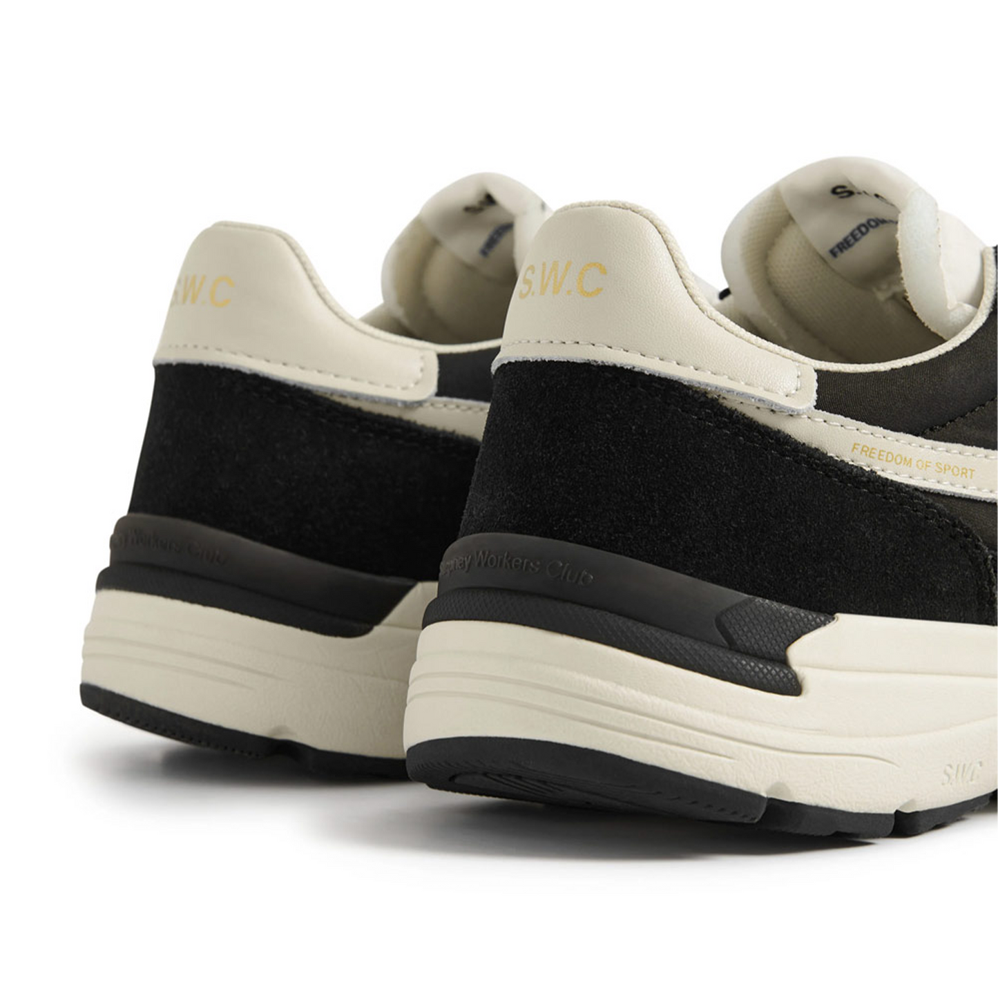 Osier S-Strike Suede Mix Sneakers 'Black'