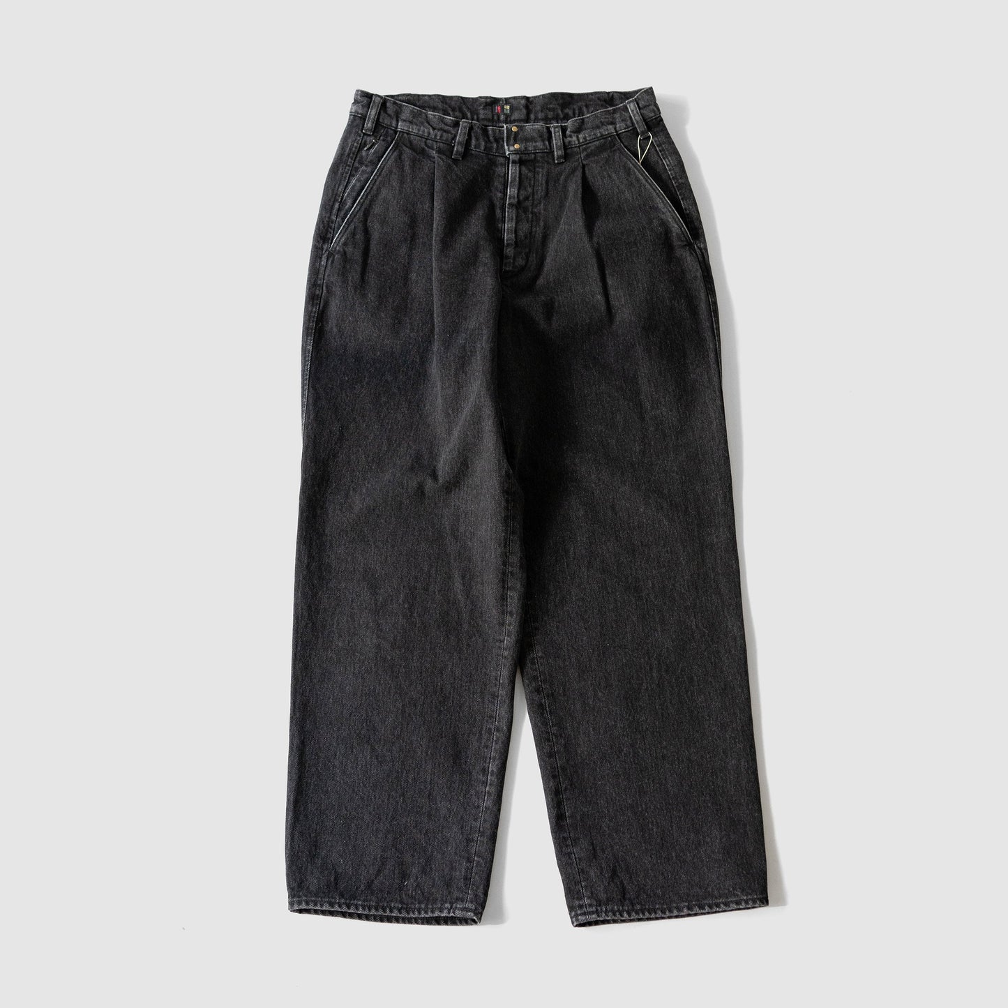 O- N.N.Z. DENIM TROUSERS 'BLACK'