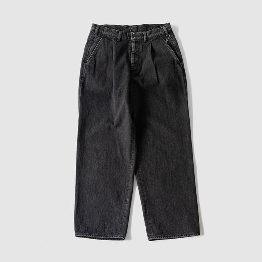O- N.N.Z. DENIM TROUSERS 'BLACK'