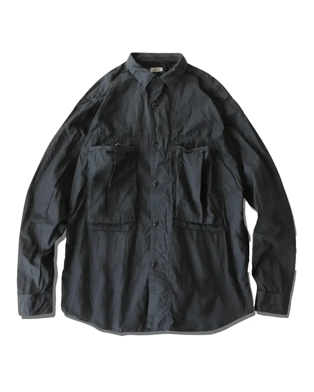 KAPITAL Broad Cloth Anorak Shirt 'BLACK' Kapital