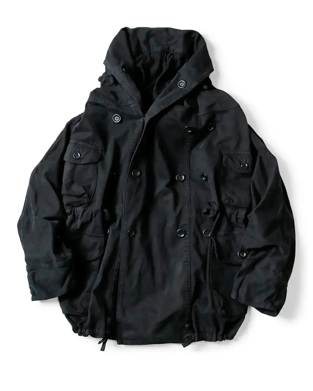 KAPITAL Katsuragi Cotton RING Coat 'Black' Kapital