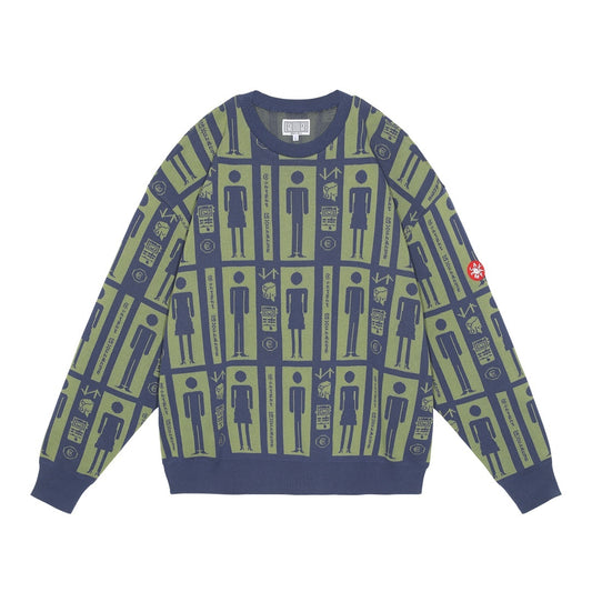 CONTENT EXCHANGE KNIT 'Navy'