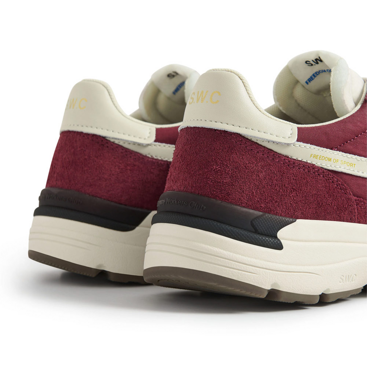 Osier S-Strike Suede Mix Sneakers 'Red'