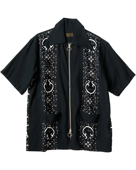 KAPITAL Silk Rayon HAVANANAJA DRIZZLE Cuba Shirt Kapital