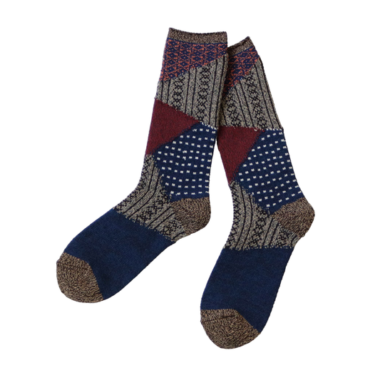 KAPITAL 84 Yarns DONZA Socks 'BURGUNDY'