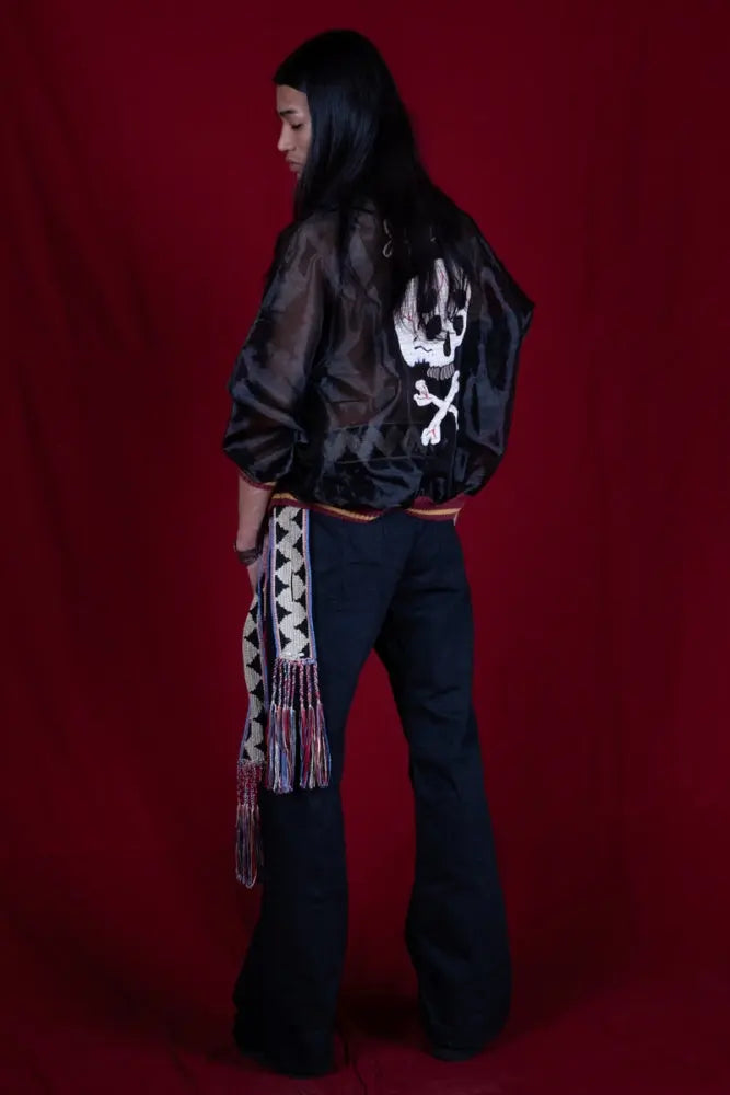 KAPITAL Sheer Pearl Souvenir JKT (RAIN SKULL) Kapital